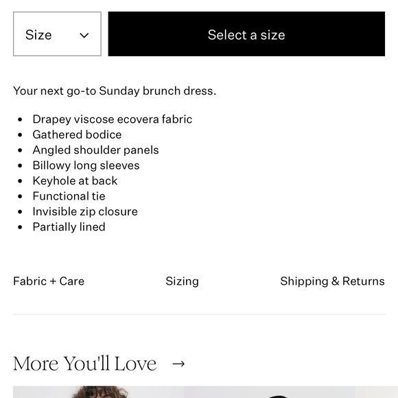 NWOT For Love and Lemons Beatrice Mini Dress L - Picture 7 of 7